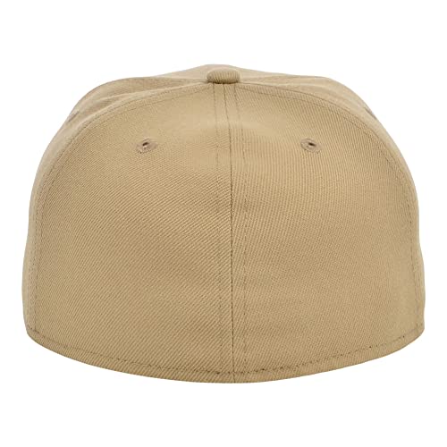Image of Lids Blank Premium Full Court w /Colored Under Visor Fitted Cap