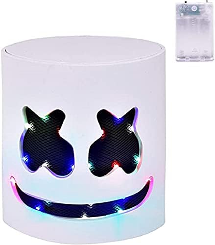 Halloween Glow LED Mask DIY DJ Mask 