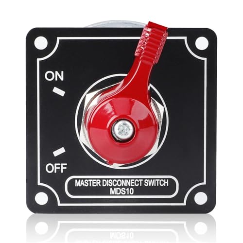 Car Racing Master Battery Disconnect Switch Panel 4-Post