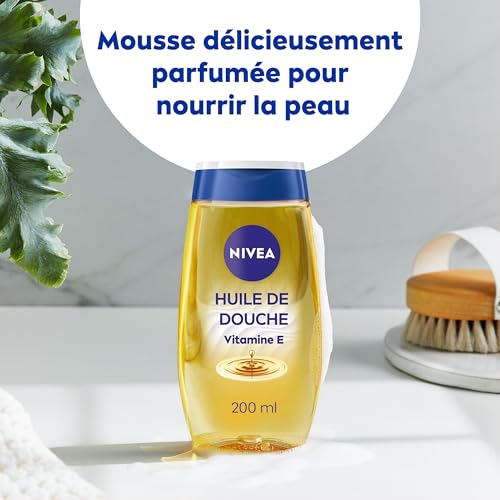 Nivea huile de douche pour peaux sèches 200ml - vue 3