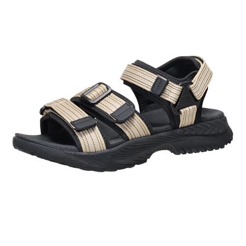 CAMEL CROWN Mens Waterproof Hiking Sandals with Arch Support Comfortable Sport Sandals Summer Outdoor Beach Water