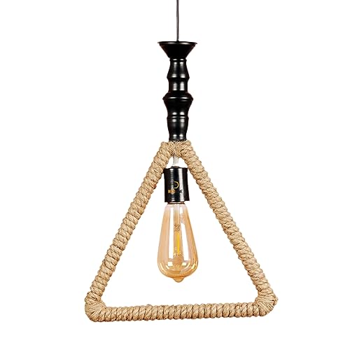 Image of DECOHOME Beautiful Electric Lamp Hand Made Carved Hanging Lalten for Home Decor