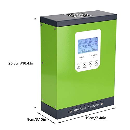 SUNNYSKY Best 60A MPPT Solar Charge Controller 60A 12V24V48V Auto Increase Power Generation by 25%, and The Choice of 80% of American Buyers