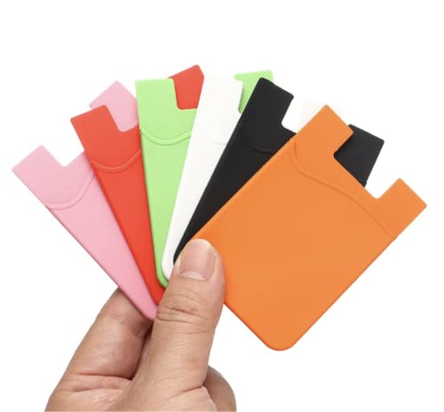 Porta Cartão De Crédito Adesivo Para Celular Smartphone - Preto