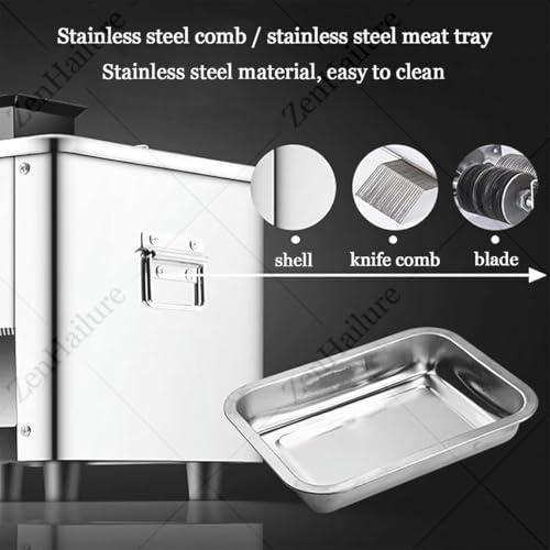Cortadora eléctrica de carne 850W 20mm miniatura 5