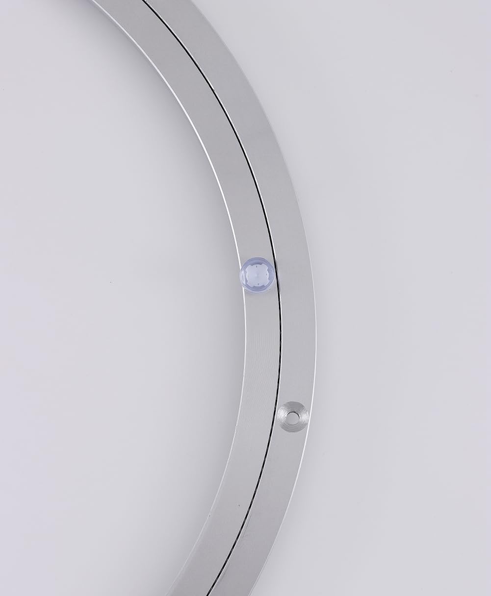Runder Drehteller Drehtellerlager Kugellager Drehplatte aus Aluminiumlegierung (16 Zoll)