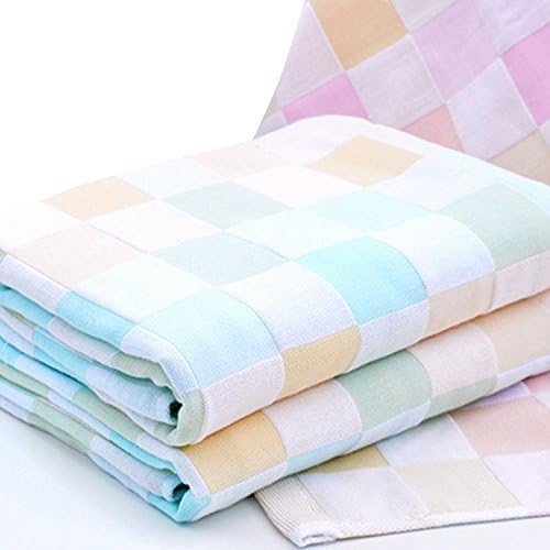 Amazon.co.jp: （Pink17°）ガーゼバスタオル 大判 2枚セット 綿