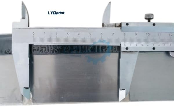 1 Piece 1710x65mm 19-Hole Wash-Up Blade for KBA 162 Printing Machine