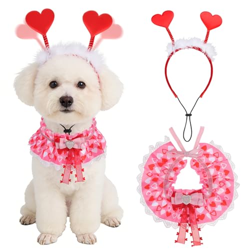 Set Disfraz Valentine para Perros Pequeños y Medianos