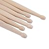 Suwimut 12 Pairs 5A Drumsticks, Classic Maple Wood Drum Sticks for Adults, Oval Wood Tip Drum Sticks Set for Jazz Drum Electronic Drums Musical Instrument Percussion #2
