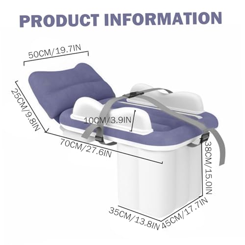 Lit de voyage portable et confortable avec structure gonflable et finitions douces - 3