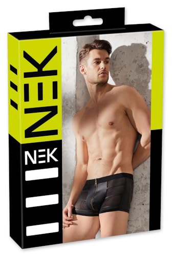 Short noir avec zip frontal Nek en taille S pour femme