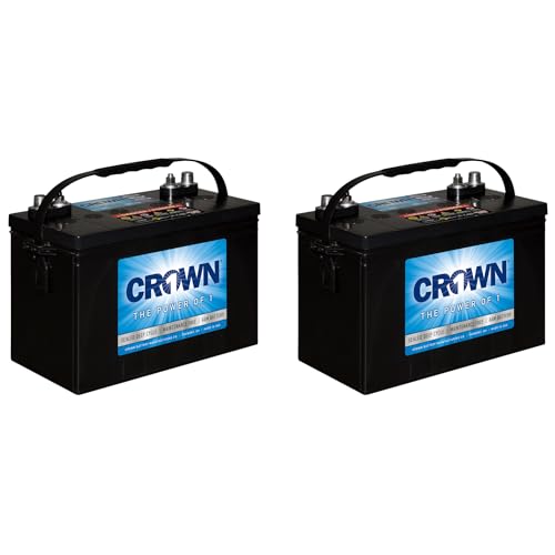 Crown 12CRV100 12V AGM Deep Cycle Battery Group 27 98Ah (2)