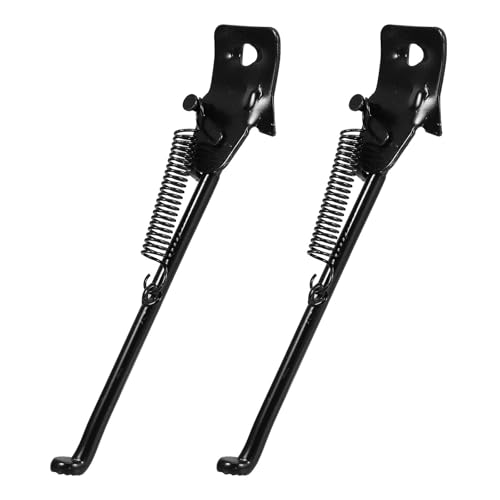 OFFSCH 16インチ子供用自転車用キックスタンド2個 - 片側スタンド リアマウントキックスタンド - 駐車アクセサリー用の頑丈な金属製自転車スタンドの交換品