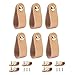 6 Pz Pomelli per Mobili in Pelle, Maniglie in Pelle,Maniglie per Cassetti in Pelle Maniglie ,Armadio in Pelle per Squisiti Accessori per la Decorazione di Mobili con Viti Accessori