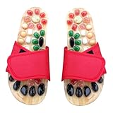 Zapatillas de masaje: hechas de materiales de pu y eva para un uso seguro y cómodo mucho tiempo, zapatos de masaje