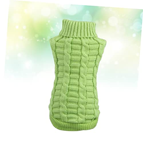 Pull pour chien couleur unie POPETPOP costume douillet pour animaux 3 pièces - 4