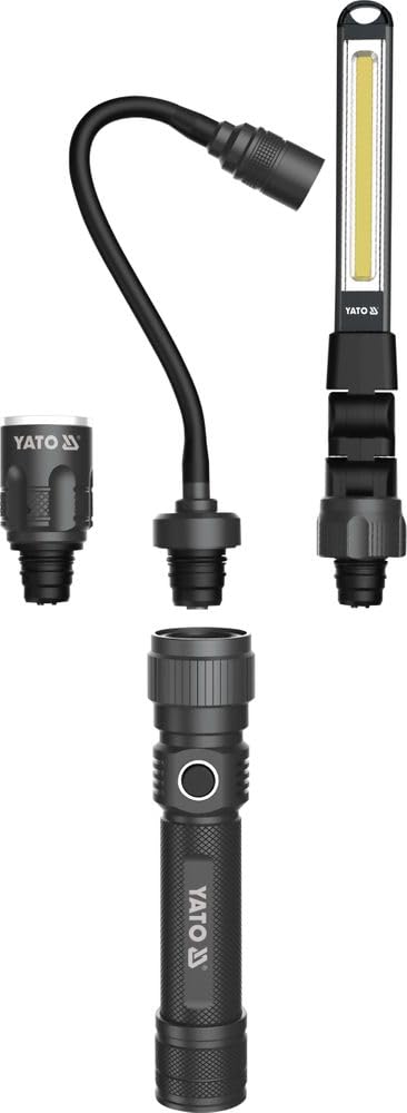 3in1 KFZ LED Inspektionslampe Werkstattlampe Stablampe Autolampe Arbeitsleuchte