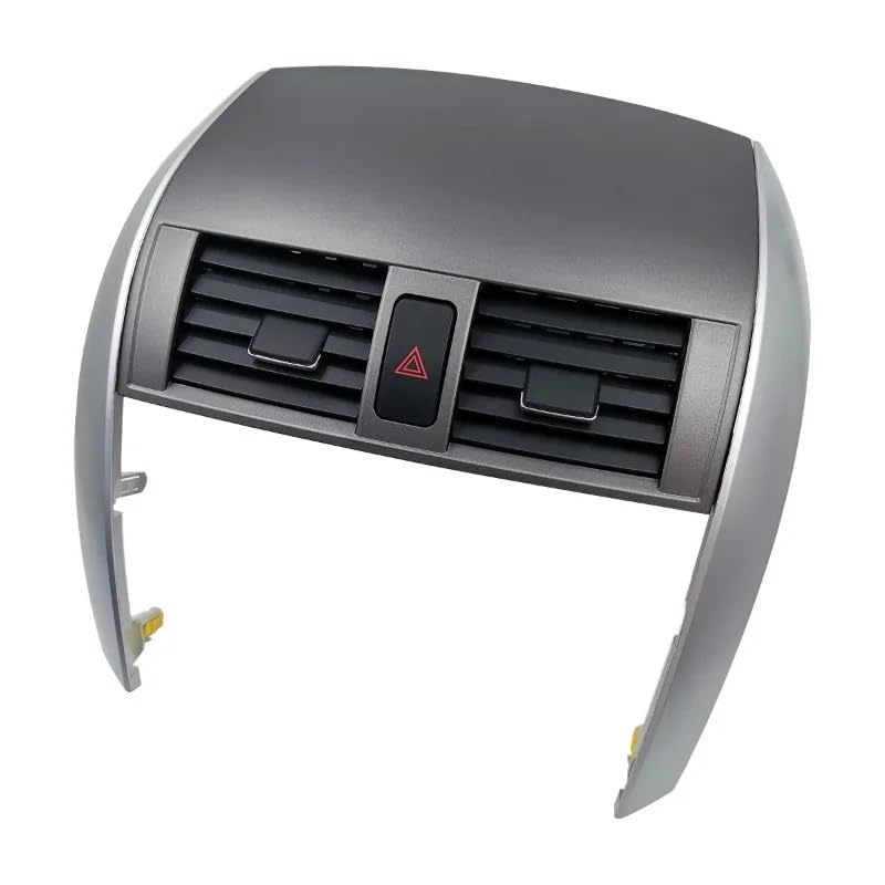 Salida de aire acondicionado para Corolla 2007-2013, panel de tablero central con acabado premium 6
