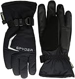 spyder skihandschuhe leder Polyester-Stretch-Gewebe mit 10K/5K Hydroweb und Spylon DWR