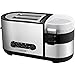 Produktbild Aicok 5-in-1 Toaster mit Eierkocher für Toasten Eierkochen Omelett Dampfgaren, 7 Bräunungsstufen, Herausziehbare Krümelschublade, Automatisches Ausschalten, Lebensmittelqualität Edelstahl, 1250W