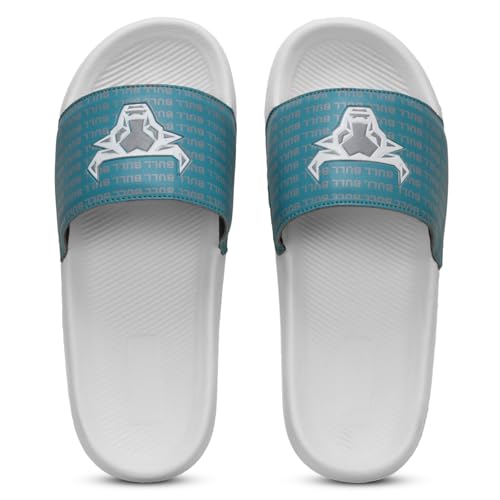 Image of PERY-PAO Sliders for Men | Lightweight Comfortable Boys Slippers | Flip-Flops White | Black | Sea Green | Red