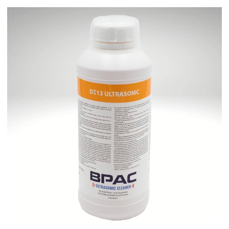 Bain ultrason encrassé solution avec le détergent nettoyant ultrasons puissant