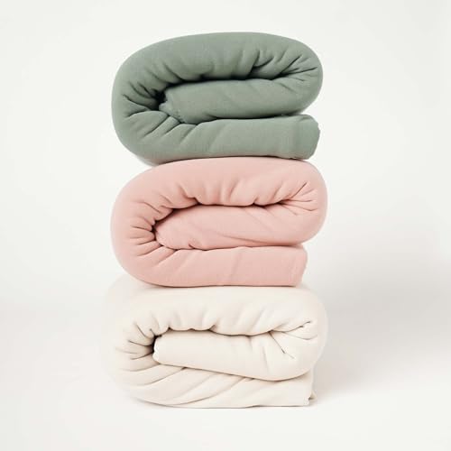 MairMore Baby Swaddle Receiving Blankets with Matching Beanie Set Newborn Nursery Swaddle Wrap for Baby Girls and Boys (Green)