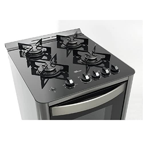 FISCHER FOGÃO DE PISO À GÁS 4 BOCAS GRAND CHEFF SILVER BIVOLT – 26987-59775
