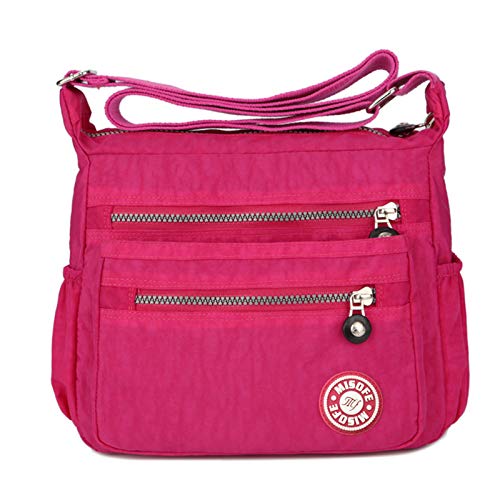 Moonbuy , Sac bandoulière pour femme rose rose s