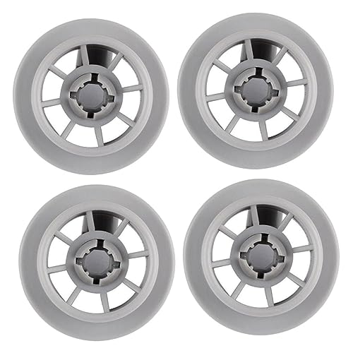 Uonlytech 4 Piezas Ruedas lavavajillas rueda de puerta rejilla para lavavajillas Accesorios para lavavajillas Accesorios de lavavajillas rueda para platos ruedas de electrodomésticos