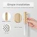 Miebul Motion Sensor Night Light, Rechargeable Body Sensor Night Light Indoor, Magnetic Wooden LED Wall Sconce for Bedroom Corridor Staircase Cabinet (White Ash, 2PC)