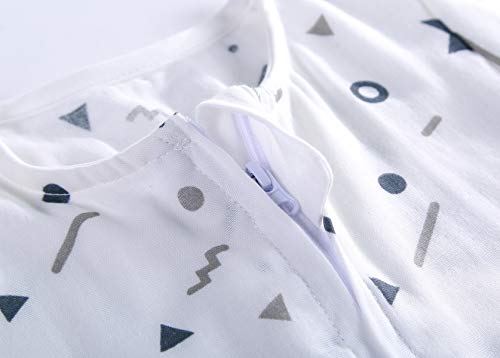 Ililmmoe Muslin Original 100% Cotton Sleeping Sack Sleep Bag With Legs Baby Wearable Blankets Long Sleeves 1-4T Star/M #TOP4
