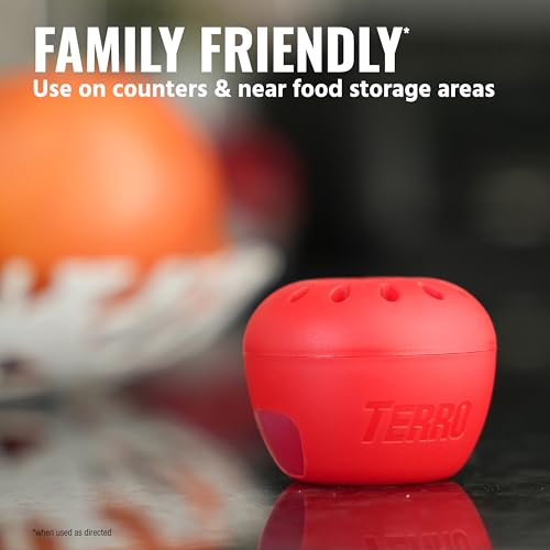TERRO Fruit Fly Trap 4-Pack, 180 Day Lure Supply, Food-Based Lure - image 8