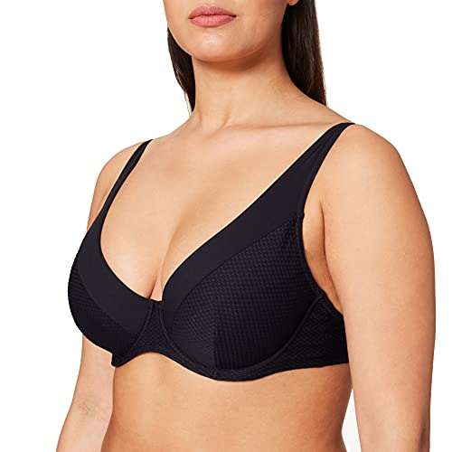 Maison Lejaby Women's ALIZES Bikini top, Blue (Night), 34D