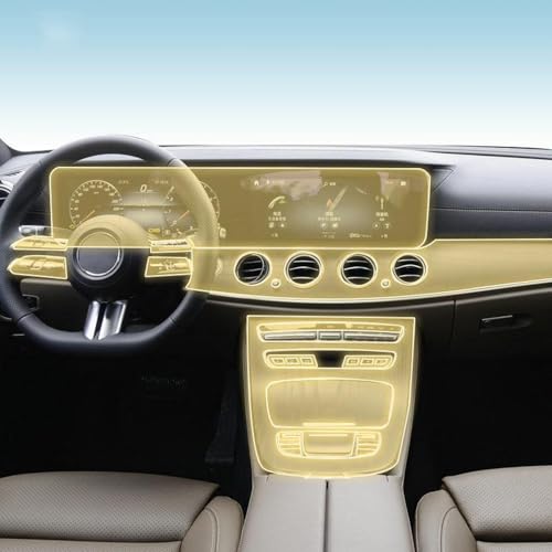 Film PPF pour Mercedes Benz Classe E W213 protection d'intérieur en TPU mat 2021-2023