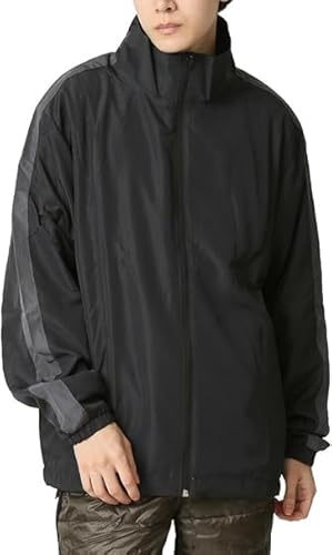 メンズ ウィンドブレーカー 裏メッシュ 薄手 春用 ブルゾン スタンドカラー ジャケット ナイロン ジャージ シャカジャン トラックジャケット