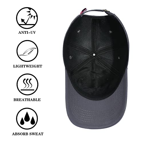 Image of IIN American Flag Baseball Cap for Men Women Low Profile USA Army Tactical Operator Military Plain Dad Hat