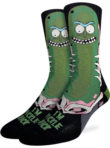 Good Luck Sock Men's Rick and Morty Socks, Adult