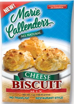 Marie Callender's Cheese Biscuit Mix (Pack of 4) 7 Oz Pouches