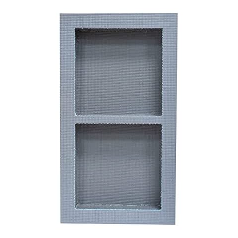 Thermopanel Waterproof Tileable Shower Niche with Flange Made of XPS Foam, Polymer Cement for Wetroom or Bathroom (12" x 12" x 12" Shower Niche) Cover