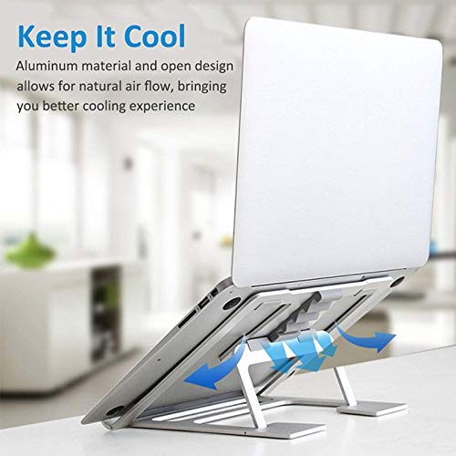 Base portátil plegable ajustable para laptop miniatura 6