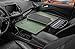 AutoExec AE-GMCD-AG GripMaster Car Desk for Your Vehicle Workstation and Mobile Office, Army Green