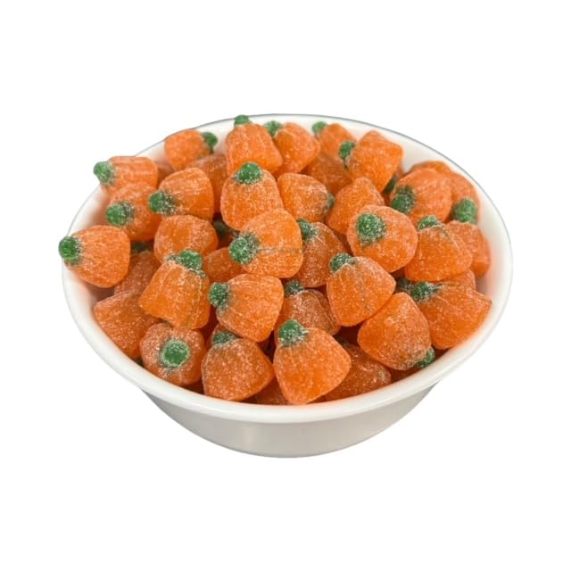 Jelly Pumpkins (Sabor Naranja) Bolsa Resellable 1 Libra miniatura 1