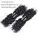 Brazilian Water Wave 4 Bundles 8 Inch 50g/pc For Women Wet And Wavy Human Hair Weave 10A Grade 100% Unprocessed Real Virgin Remy Natural Black Color