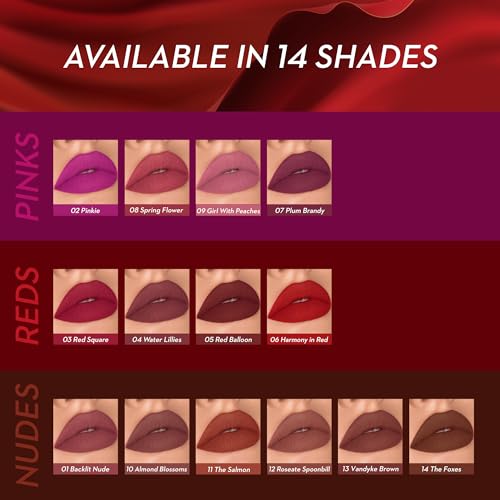 Image of SUGAR Cosmetics Mousse Muse Lip Cream | Lasts 24+ Hrs | Creamy Mousse Lipstick | Waterproof & Smudgeproof | 5ml - 01 Backlit Nude