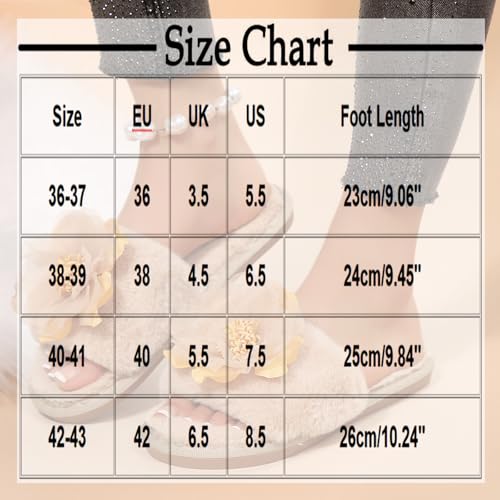 Floral Cloud Slipper for Women Open Toe Cute Lightweight Slide Casual Keep Warm House Sandals 2025 Winter Shoe3