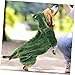 FONDOTIN Puppy Dinosaur Style Dog Hoodie Comfortable Fleece Pet Clothes Thickened Design for Adorable Cartoon Look for Dogs for Outdoor Activities