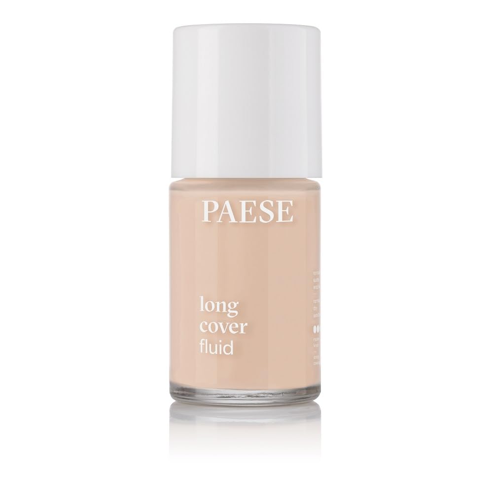 PAESE COSMETICS Long Cover Fluid No.01 Light Beige (30 ml)