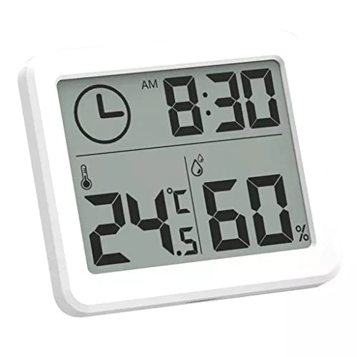 Thermomètre multifonction hygromètre électronique automatique LCD JFDBGU